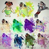 Mi Proyecto del curso: Ilustración y creación de GIF en Procreate. Animation, Character Animation, Digital Drawing, Manga, and Digital Illustration project by Karina Escandón Vargas - 01.15.2021