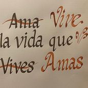 Mi Proyecto del curso: Introducción a la caligrafía fundacional. Creativit project by Mae Valdebenito Fuentes - 01.15.2021