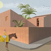 Meu projeto do curso: Representação gráfica de projetos arquitetônicos. Een project van Architectuur y Collage van Vanessa Santos - 15.01.2021