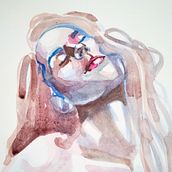 My project in Artistic Portrait with Watercolors course. Artistic Drawing, Color Theor, Creativit, and Watercolor Painting project by Mariana Mourato - 01.15.2021