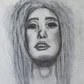 My project in Artistic Charcoal Portraiture: Creating Atmosphere course. Un proyecto de Dibujo de Retrato de Terrianne Hughes - 16.01.2021