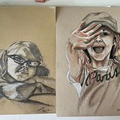 Portraits Ein Projekt aus dem Bereich Porträtzeichnung von cheryl garner - 16.02.2021