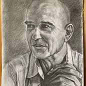My project in Realistic Portrait with Graphite Pencil course. Drawing project by Petit Philippe - 01.16.2021