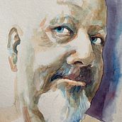Mein Kursprojekt: Artistische Aquarellporträts (Louri). Un proyecto de Pintura a la acuarela y Dibujo de Retrato de Günter Jenne - 21.01.2021