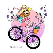 Blossom Girl. Un proyecto de Ilustración tradicional de Monika Trzeciak - 16.01.2021