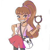 Mi Proyecto del curso: Diseño de personajes para animación con Photoshop. Character Design, Traditional illustration, and Digital Illustration project by Marina Román - 01.16.2021