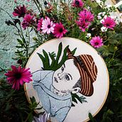 Cara de bebé Ein Projekt aus dem Bereich Stickerei von Amelia Juárez - 16.01.2021