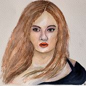 Finished project for Portraiture from photograph in Watercolour . Watercolor Painting project by Helen Howell - 01.16.2021