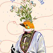 Soñar la libertad: Collage. Collage, Traditional illustration, Digital Illustration, and Watercolor Painting project by Mariel Romero Resendiz - 01.17.2021