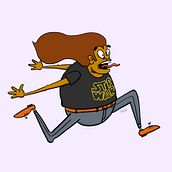 Introduction to the Creation of Cartoon Style Characters course – My project. Traditional illustration, Character Design, and Drawing project by Marie Larking - 01.17.2021