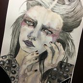 Retrato en acuarela II . Menggambar Potret, Dan Lukisan Cat Air proyek oleh María José Barra Catalán - 01.17.2021