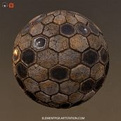 Mi Proyecto del curso: Introducción a la creación de texturas con Substance Designer. 3D, and 3D Modeling project by Pedro Garcia - 01.17.2021