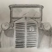 Vehicles. Pencil Drawing, and Watercolor Painting project by Sammy Ashby - 01.17.2021