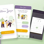 Booking App Concept . App Design project by Alina Minich - 01.14.2021