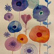 Mi Proyecto del curso: Técnicas modernas de acuarela. Watercolor Painting project by Jessica Gimpel - 01.17.2021