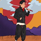 Samurai J. . Projekt z dziedziny Ilustracja cyfrowa użytkownika Eric - 20.10.2020