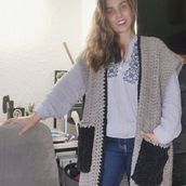Mi Proyecto del curso: Crochet: crea prendas con una sola aguja Ein Projekt aus dem Bereich Crochet von Kathya Rocha Pinot - 19.01.2021