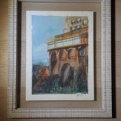 My project in Architectural Sketching with Watercolor and Ink course. Architectural Illustration, and Watercolor Painting project by Annan - 01.18.2021
