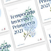 Temporada Invierno - Primavera / Teatro Santa Ana. Br, ing, Identit, Art Direction, and Graphic Design project by Carlos De Santiago - 01.04.2021