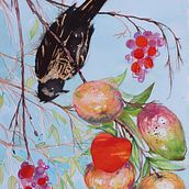 My project in Illustrating Nature: A Creative Exploration course. Watercolor Painting project by Ca Welch - 12.20.2020