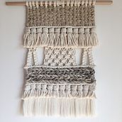 My project in Introduction to Macramé: Creation of a Decorative Tapestry course. Arts, Crafts, Fiber Arts, and Macramé project by Dominika - 01.18.2021
