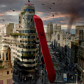 Madrid - What else?. Matte Painting project by Oscar Mangas - 01.18.2021