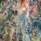 A estrela mais brilhante. Watercolor Painting project by barbarella_lou - 01.19.2021