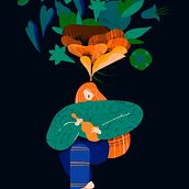 Meu projeto do curso: Ilustração flat com Photoshop Ein Projekt aus dem Bereich Bildende Künste und Traditionelle Illustration von Stefan von der Heyde Fernandes - 19.01.2021
