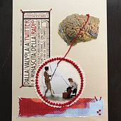 My project in Experimental Embroidery Techniques on Paper course. Un progetto di Ricamo di silvro - 19.01.2021