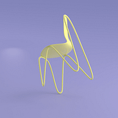 Silla Theo. 3D & Industrial Design project by Neus Rosell Tarragó - 11.10.2020