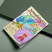 My project in Express illustration for press with Photoshop course. Un progetto di Illustrazione tradizionale di Maria RS - 19.01.2021