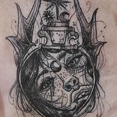 Mi Proyecto del curso: Tatuaje para principiantes. Tattoo Design project by Alejandro Cruz - 01.19.2021