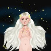 Mi Proyecto del curso: Retratos digitales de fantasía con Photoshop/ Virgo Ein Projekt aus dem Bereich Traditionelle Illustration von Gabriela GNiño - 25.08.2020