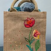 My project in Basic Embroidery Techniques: Stitches, Compositions and Color Ranges course. Een project van Craft van carolahargreaves - 27.01.2021