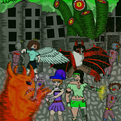 Mi Proyecto del curso: Ilustración digital de fantasía y ciencia ficción. Een project van Digitale tekening van Andy Peter Ortiz Briceño - 19.01.2021