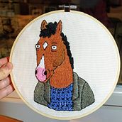 Mi Proyecto del curso: Técnicas de bordado: ilustrando con hilo y aguja . Bordir proyek oleh Verónica Marcos Segovia - 01.20.2021