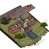 Mi Proyecto del curso: Ilustración digital de proyectos arquitectónicos. Architecture, and Traditional illustration project by Edith González Arias - 01.19.2021