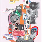 Portada para un portfolio mediante collage. Een project van Collage van Esther Negrillo - 20.12.2020