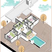 Mi Proyecto del curso: Ilustración digital de proyectos arquitectónicos. Een project van Architectuur, Digitale architectuur, Interactief ontwerp,  Architectuurfotografie,  Architecturale illustratie y Architecturale visualisatie van Alvaro Valentino González Centeno - 20.01.2021