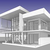 Mi Proyecto del curso: Diseño y modelado arquitectónico 3D con Revit. Un progetto di Architettura, Architettura digitale, Illustrazione architettonica e ArchVIZ di Jorge Santos - 20.01.2021