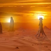 Mi Proyecto del curso: Matte painting cinematográfico. Matte Painting project by Ignacio Fernández Morán - 01.20.2021