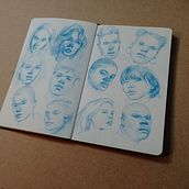 Coloured pencil portraits. Artistic Drawing, Drawing, Pencil Drawing, Sketchbook, and Sketching project by James - 01.20.2021