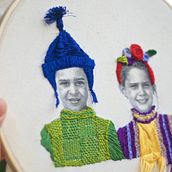 Stagioni di famiglia - Inverno. Embroider project by Daria Wieczorek - 01.20.2021