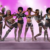 CORPOS AFROCIBORGUES. Digital Design project by LEONARDO TAVARO - 01.20.2021