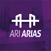 Meu projeto do curso: Logo para a personal trainer e fisiculturista Ari Arias. Logo Design project by pedrohsilva23 - 01.20.2021