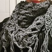 Chal a crochet . Crochet project by sandrasalvans - 01.20.2021