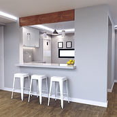 casa chile, cocina chic. Architecture, Lighting Design & Interior Design project by Mairely Lugo - 12.20.2019