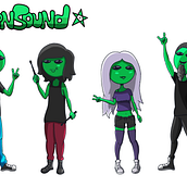 Mi Proyecto del curso: Fábrica de personajes ilustrados. Character Design project by Alex Enriquez - 01.21.2021