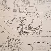 My project in The Art of Sketching: Transform Your Doodles into Art course. Projekt z dziedziny Komiks użytkownika Alex Citton - 22.01.2021