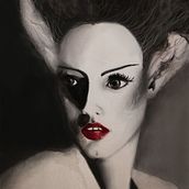 Mi Proyecto del curso: Técnicas digitales de retrato ilustrado. Projekt z dziedziny Trad, c, jna ilustracja, Ilustracja c, frowa, Malarstwo c i frowe użytkownika teresa chinarro - 21.01.2021